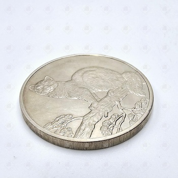 монета серебро "3 рубля 1995г, серебро I категория 925, вес 33.95 г.