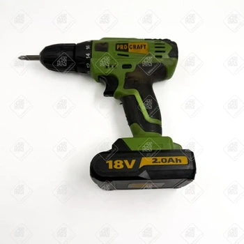 Аккумуляторная дрель-шуруповерт PROCRAFT 