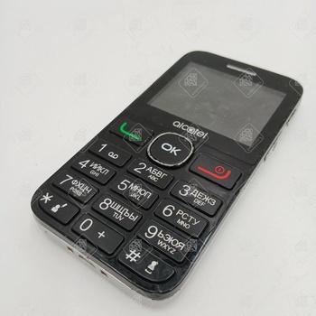 Мобильный телефон Alcatel 2008G, серебристый