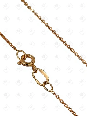 Цепь плетения Якорное , золото 585 II Категория, вес 0.98 г.
