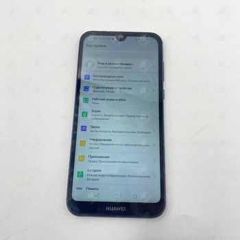 Huawei Y5 (2019), 32 ГБ, голубой, 2 ГБ