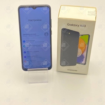 Samsung Galaxy A03, 32 ГБ, черный, 3 ГБ