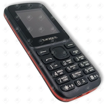 Мобильный телефон teXet, TM-130, 32 МБ, черный