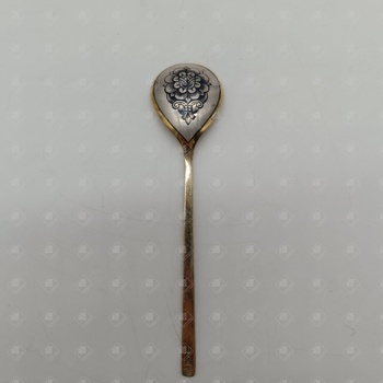 Ложка , серебро III категория 925, вес 14.3 г.