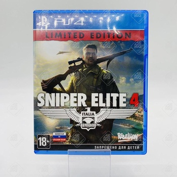 Диск для PS4 Sniper Elite 4