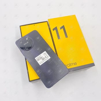 Realme 11 4G, 256 ГБ, черный, 8 ГБ