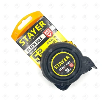 Рулетка STAYER BlackMax 5/ 25мм