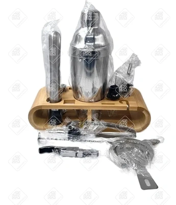 набор бармена для приготовления коктейлей 10 предметов