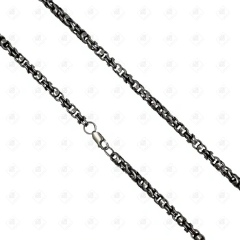 Цепь плетения Кавай, серебро I категория 925, вес 44.01 г.