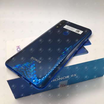 Honor 9X, 128 ГБ, синий, 4 ГБ