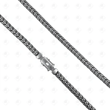 Цепь плетения Рамзес, серебро I категория 925, вес 57.66 г.