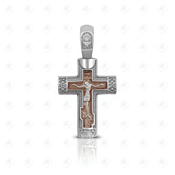 Крест, серебро I категория 925, вес 3.89 г.