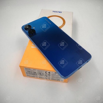 Смартфон Tecno Spark 9 Pro, 128 ГБ, синий, 4 ГБ