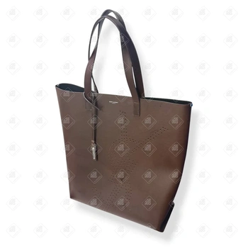 Сумка-тоут  Saint Laurent Perforated Logo East/west Shopping Tote 