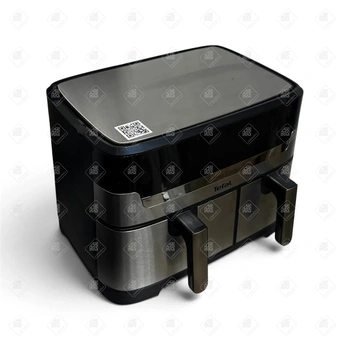 Аэрогриль tefal dual easy fry & grill