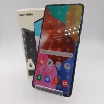 Смартфон Samsung Galaxy A51, 128 ГБ, черный, 6 ГБ