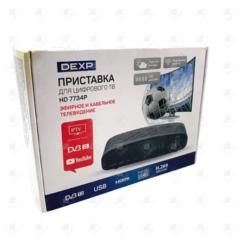 Цифровая приставка DEXP HD-7734P