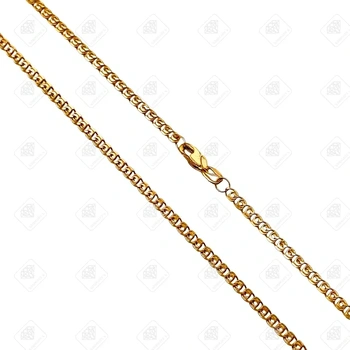 Цепь плетения  Лав , золото 585 (14K), вес 5.25 г.