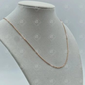 Цепь якорная, золото 585 II Категория, вес 2.27 г.