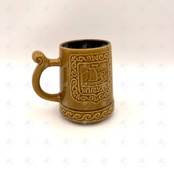 Кружка из глины Жигули 