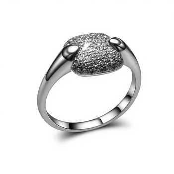 Кольцо с Бриллиантами, золото 585 (14K), вес 2.4 г.