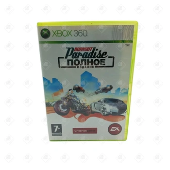 Диск XBOX 360 Burnout Paradise 