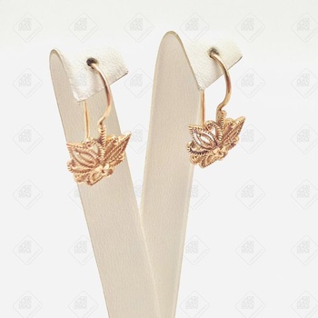 Золотые Серьги , золото 585 II Категория, вес 3.94 г.