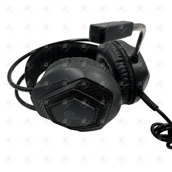 Проводные наушники с подсветкой и микрофоном 