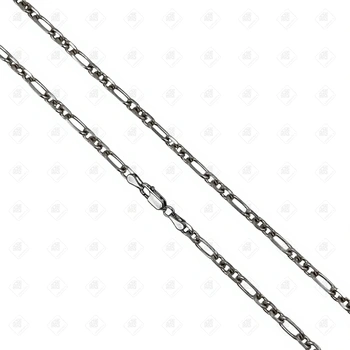 Цепь плетения Комбинирование Якорное, серебро I категория 925, вес 17.66 г.