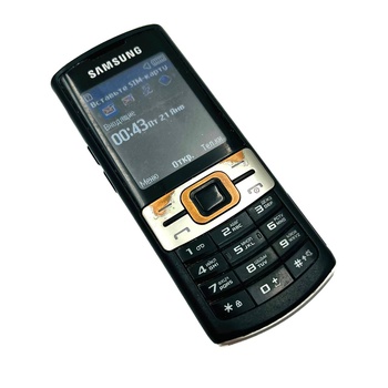 Телефон Samsung GT-C3010, 20 МБ, черный, 20 МБ