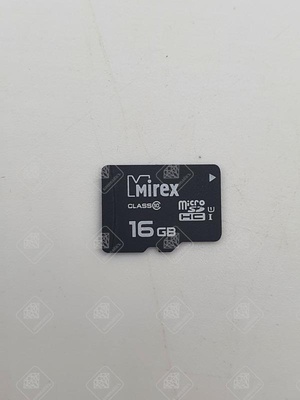 Флешка Micro SD Mirex 16gb 