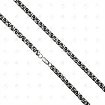 Цепь плетения Бисмарк, серебро I категория 925, вес 41.44 г.