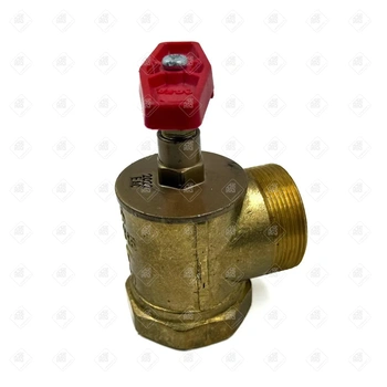 Клапан пожарный латунь угловой 90° DN50 PN16