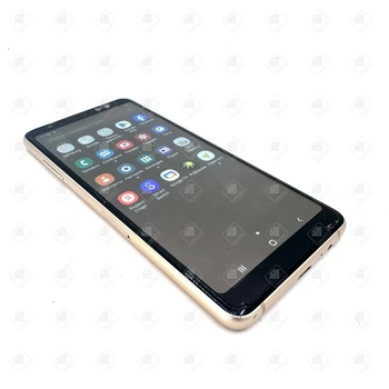 Смартфон Samsung, Galaxy A8+, 4/32 ГБ, золотистый