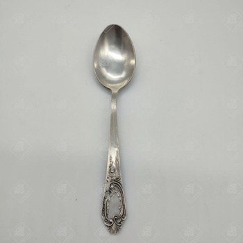 Ложка чайная, серебро III категория 875, вес 30.52 г.