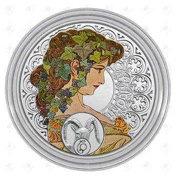 Монета 1 Dollar NIUE ISLAND 2010, серебро I категория 925, вес 28.4 г.