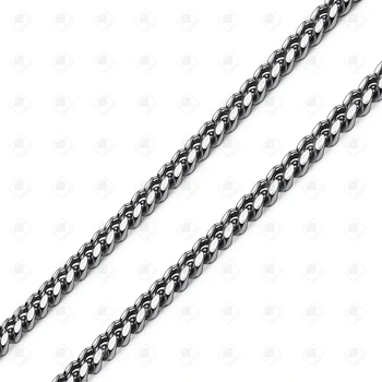 Серебряная цепь, серебро 900, вес 58.01 г.