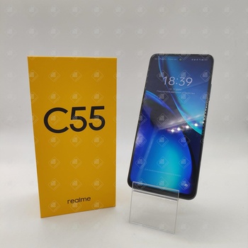 Смартфон Realme C55, 256 ГБ, черный, 8 ГБ