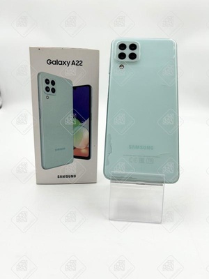 Мобильный телефон Samsung Galaxy A22, 64 ГБ, зеленый, 4 ГБ 