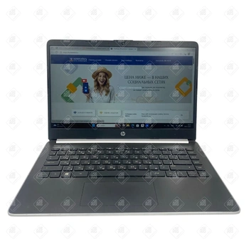 Ноутбук hp 14s-dq0029ur/Intel Pentium Gold 4417U/4 ГБ/ssd120