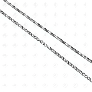 Цепь плетения Двойной ромб, серебро II категория 925, вес 11.38 г.