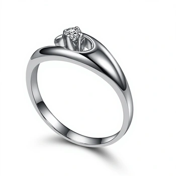 Кольцо с Бриллиантом, золото 585 (14K), вес 2.32 г.