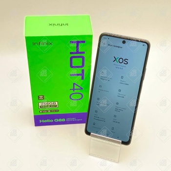 Infinix HOT 40, 256 ГБ, черный, 8 ГБ