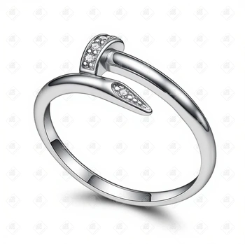 Кольцо гвоздик, золото 585 (14K), вес 1.11 г.