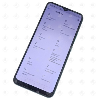 Смартфон Realme C21Y, 64 ГБ, голубой, 4 ГБ