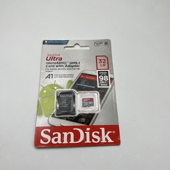 SanDisk Ultra 32GB UHS-I + адаптер