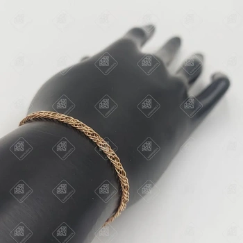 Браслет тройной ромб, золото 585 II Категория, вес 3.8 г.