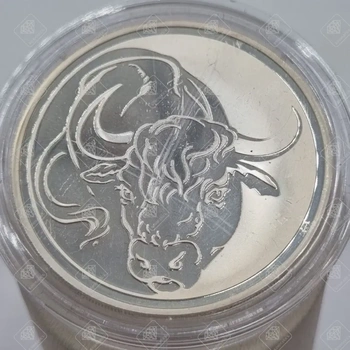 Монета "Три рубля 2009", серебро I категория 925, вес 31.1 г.