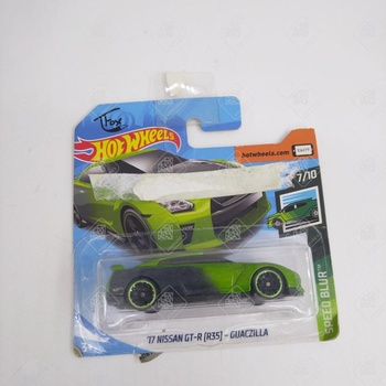 Машинка Hot Wheels 17 Nissan GT-R -Guaczilla