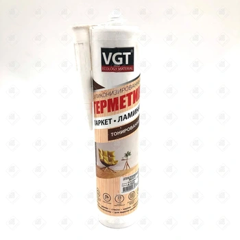 Герметик силиконизированный для паркета и ламината VGT